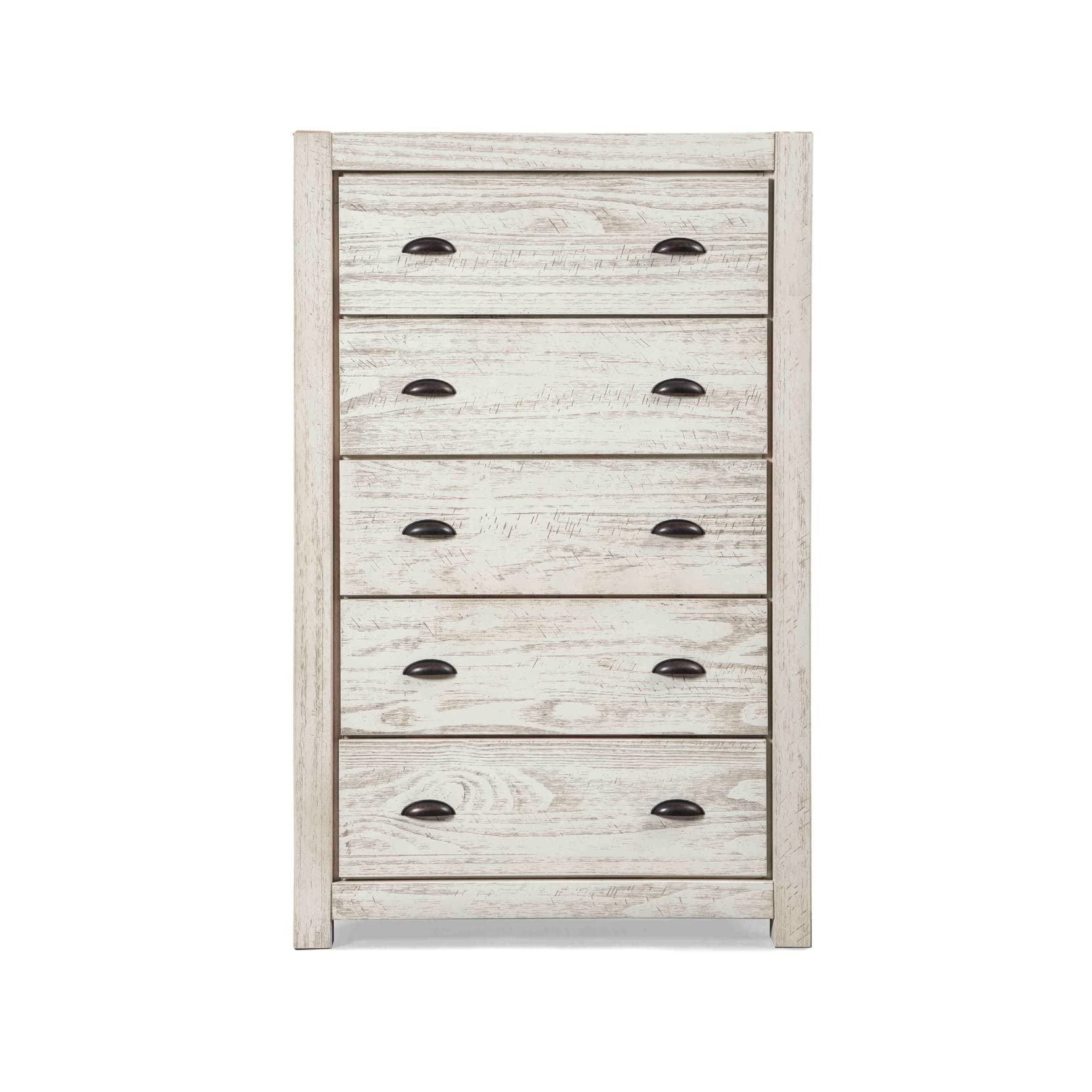 5-Drawer Solid Wood Chest