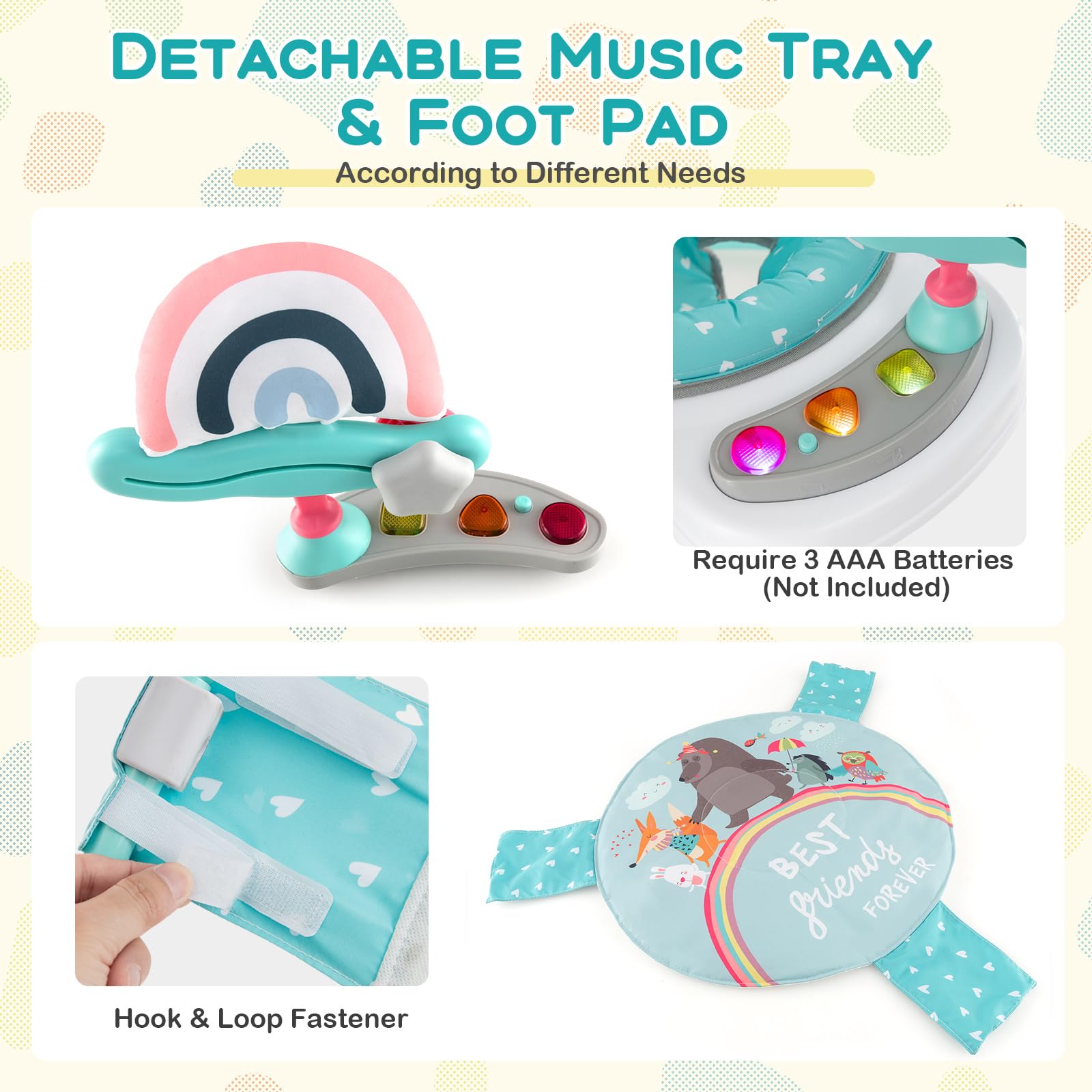Baby Activity Center Jumper with Music and Lights