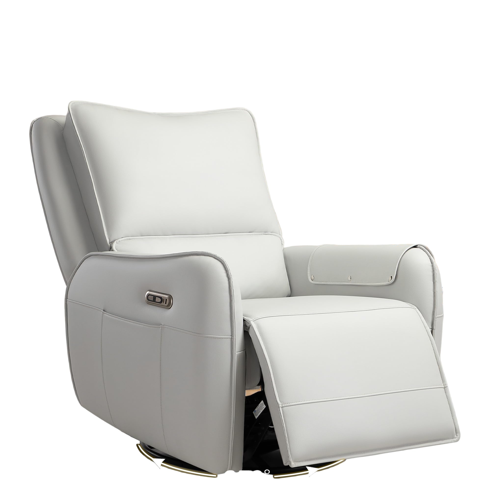 Rocking Chair Nursery Gliders, Electric Swivel Rocker Recliner Chair