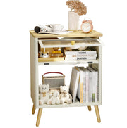 Cute Nightstand, Small End Tables with Storage Drawer