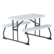 Kid's Picnic Table, White