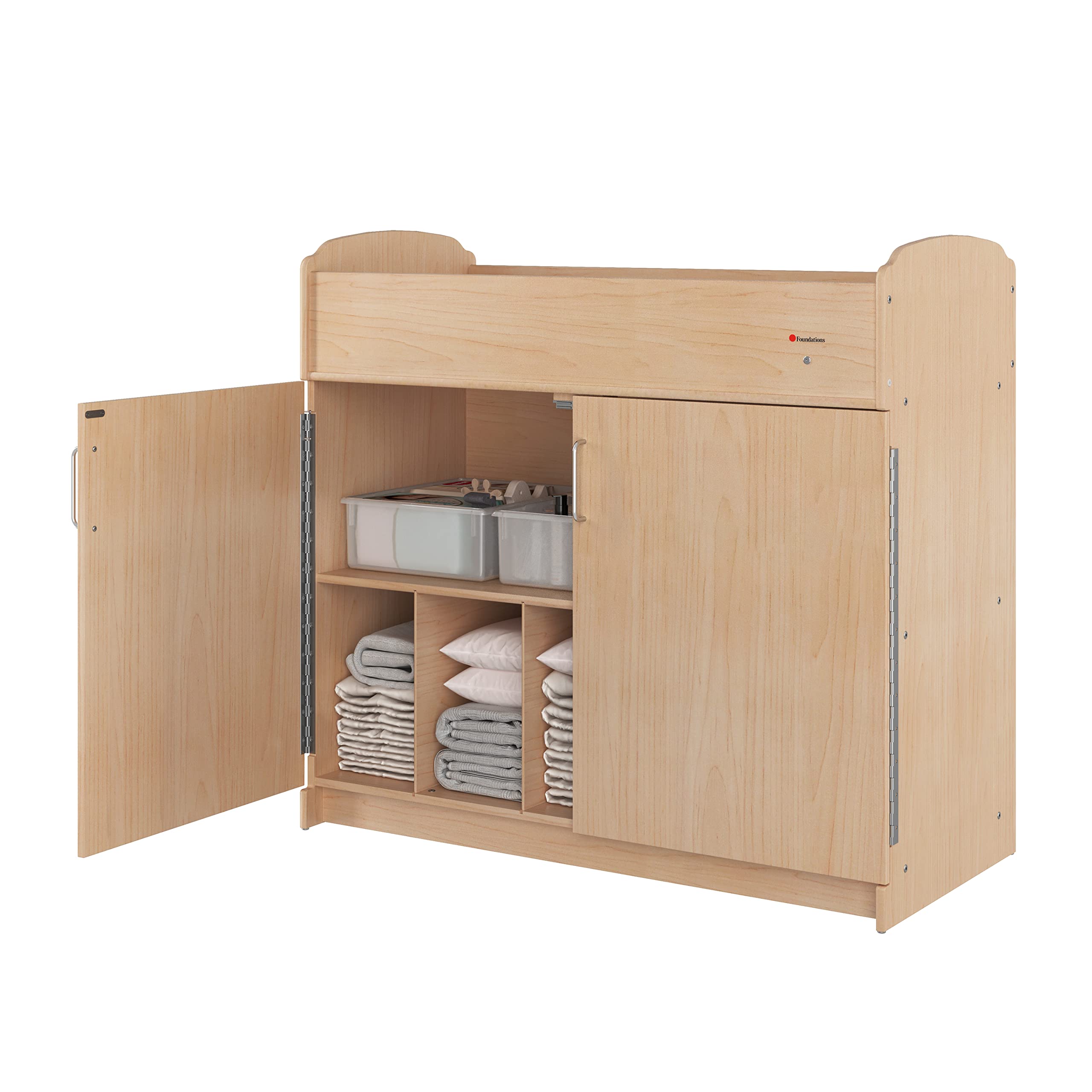 Daycare Changing Table with Storage Cubbies