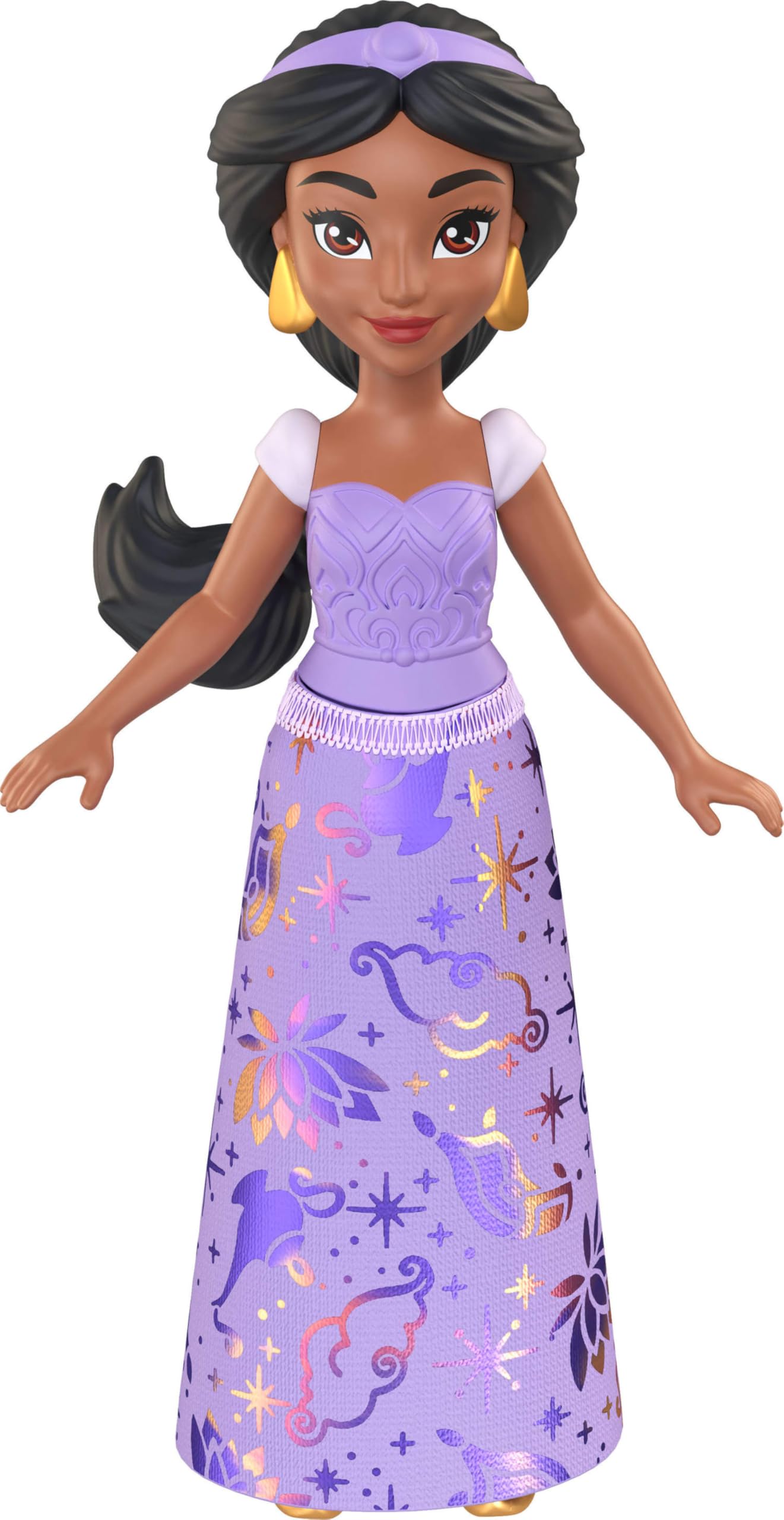Disney Princess Toys, Ultimate Princess Pack with 12 Small Posable Dolls in Signature Outfits