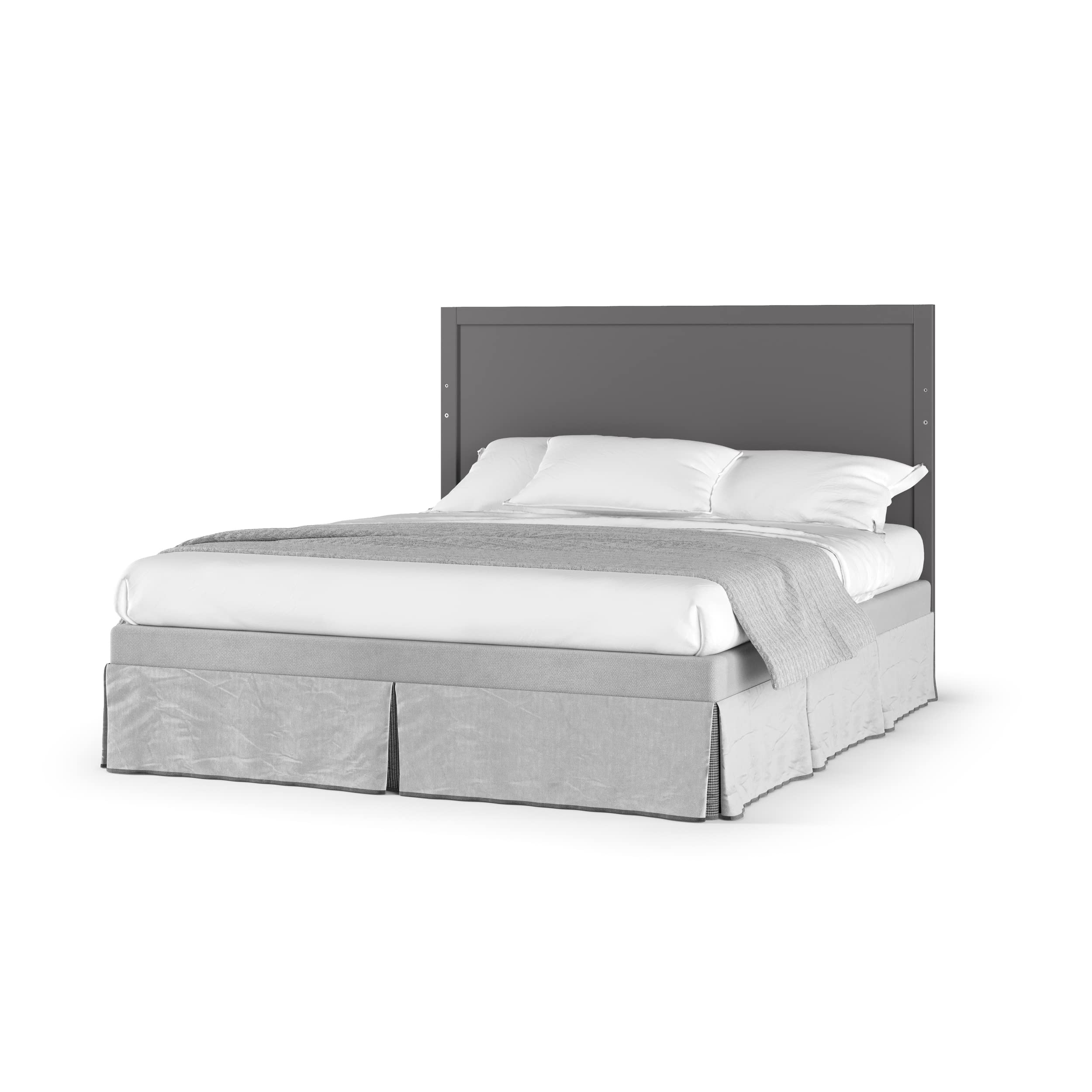 4-in-1 Convertible Crib with Flat Top and Adjustable Mattress