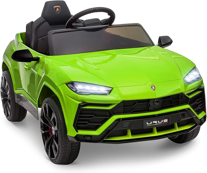 12V Licensed Lamborghini Urus Ride On Car, Electric SUV Car Power Wheel Toy