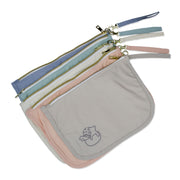 Small Diaper Bag Organizing Pouches , 5-Piece Set of Embroidered Diaper