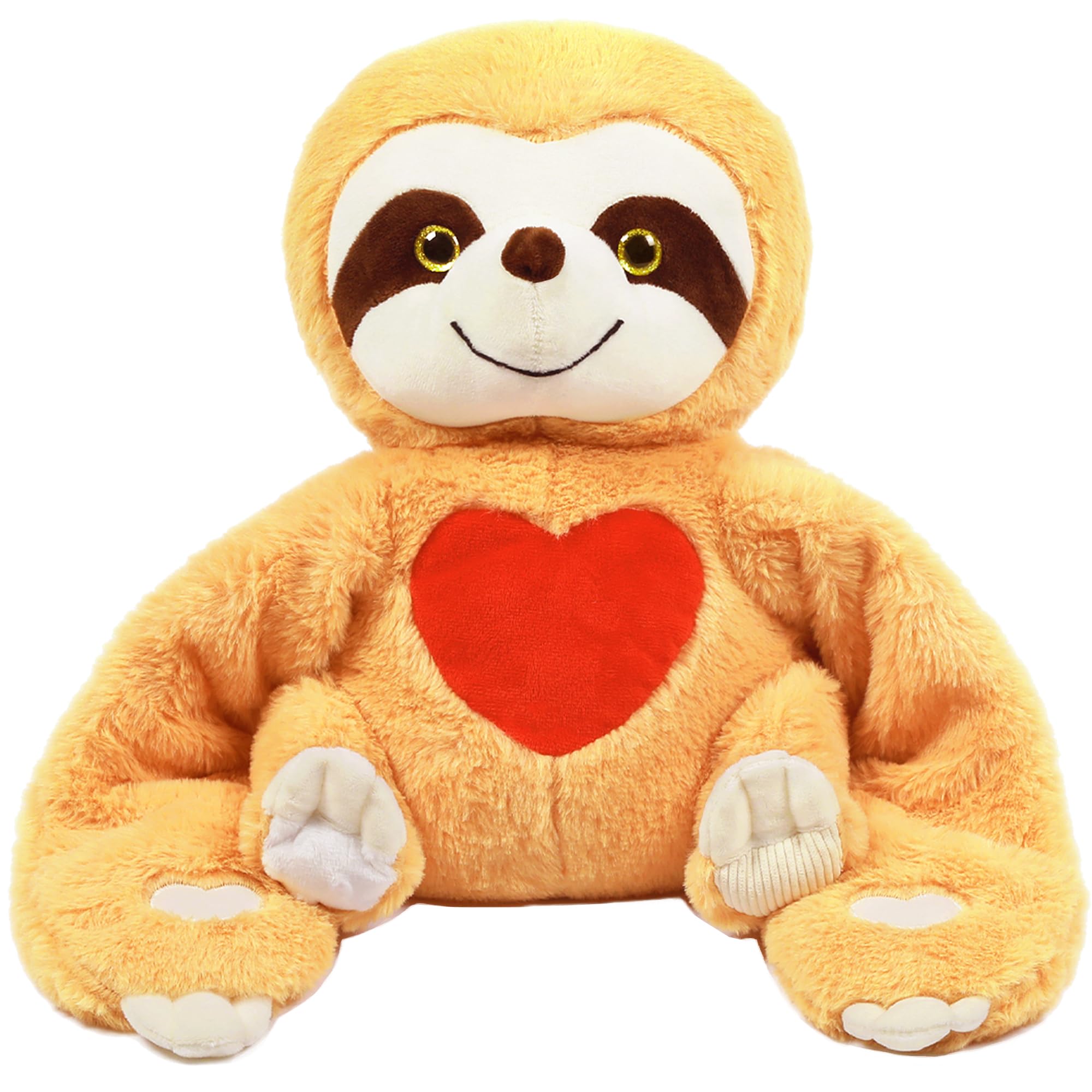 Weighted Stuffed Animal - Brown Sloth 4.5 lbs, Ideal for Sensory Needs