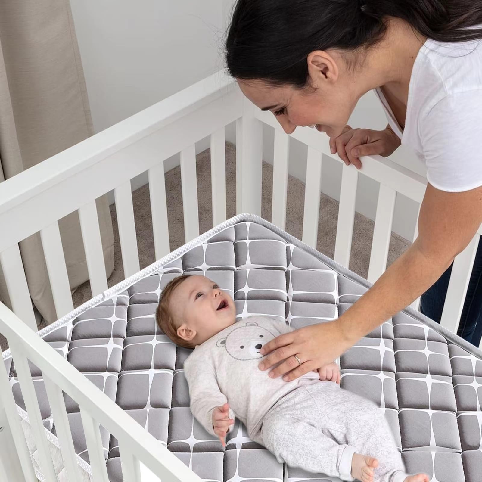 Premium Dual-Sided Baby Crib Mattress and Toddler Mattress - 52" x 27.6"