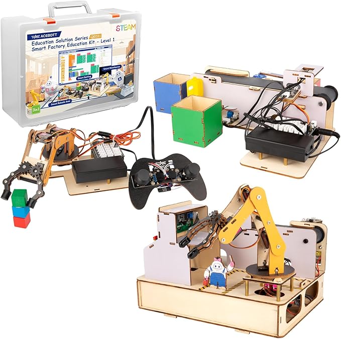 8-in-1 STEM Kit for Kids Ages 8-12 12-16, ESP32 Smart Home Science Projects School