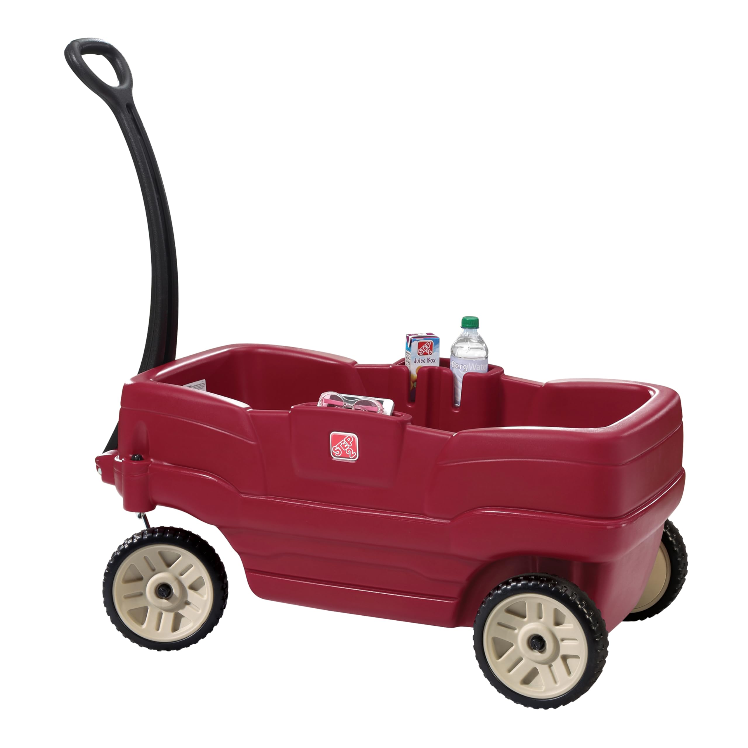 Neighborhood Wagon, Kids Ride On Toy, Stroller Substitute, Includes Seat Belts