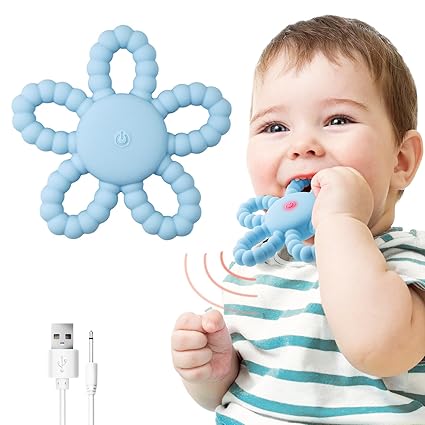 Sensory Vibrating Chew Toy – Baby Teether for Autism Sensory Needs