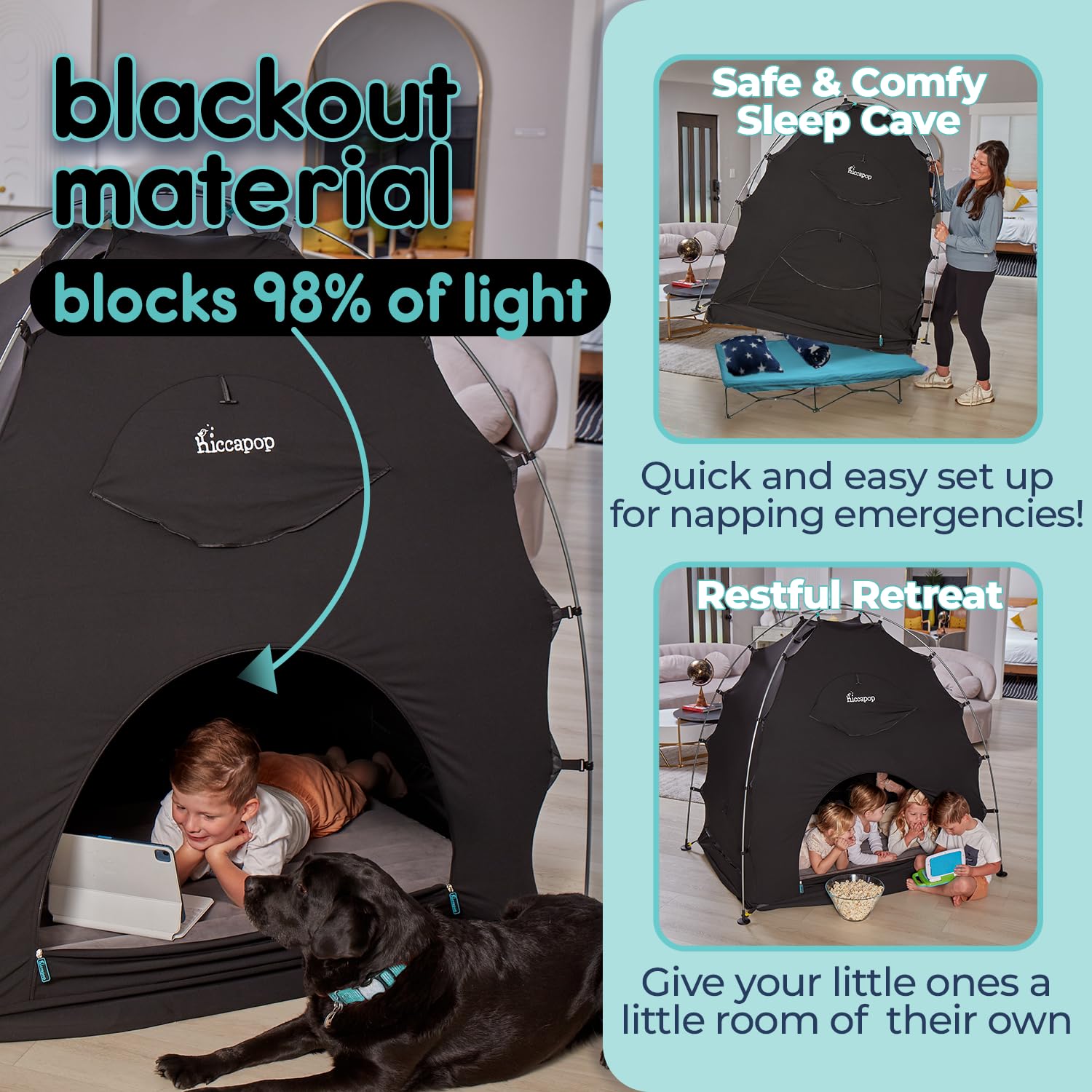 Blackout Tent for Pack and Play