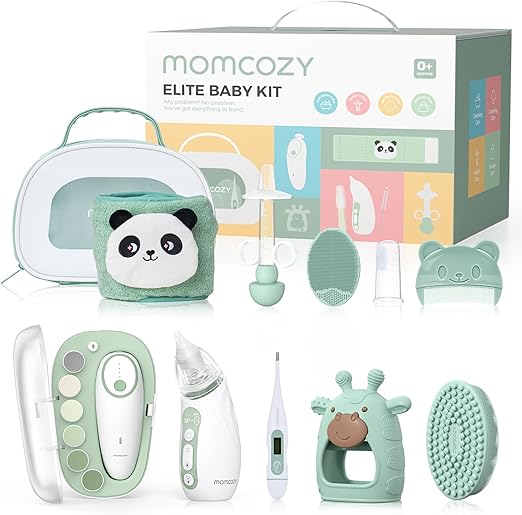 Glow Baby Kit, Baby Shower & Registry Essential Kit for Grooming & Cleansing Care