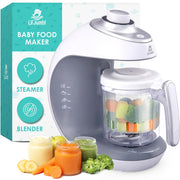 Food Maker - 2-in-1 Steamer & Puree Blender with Timer