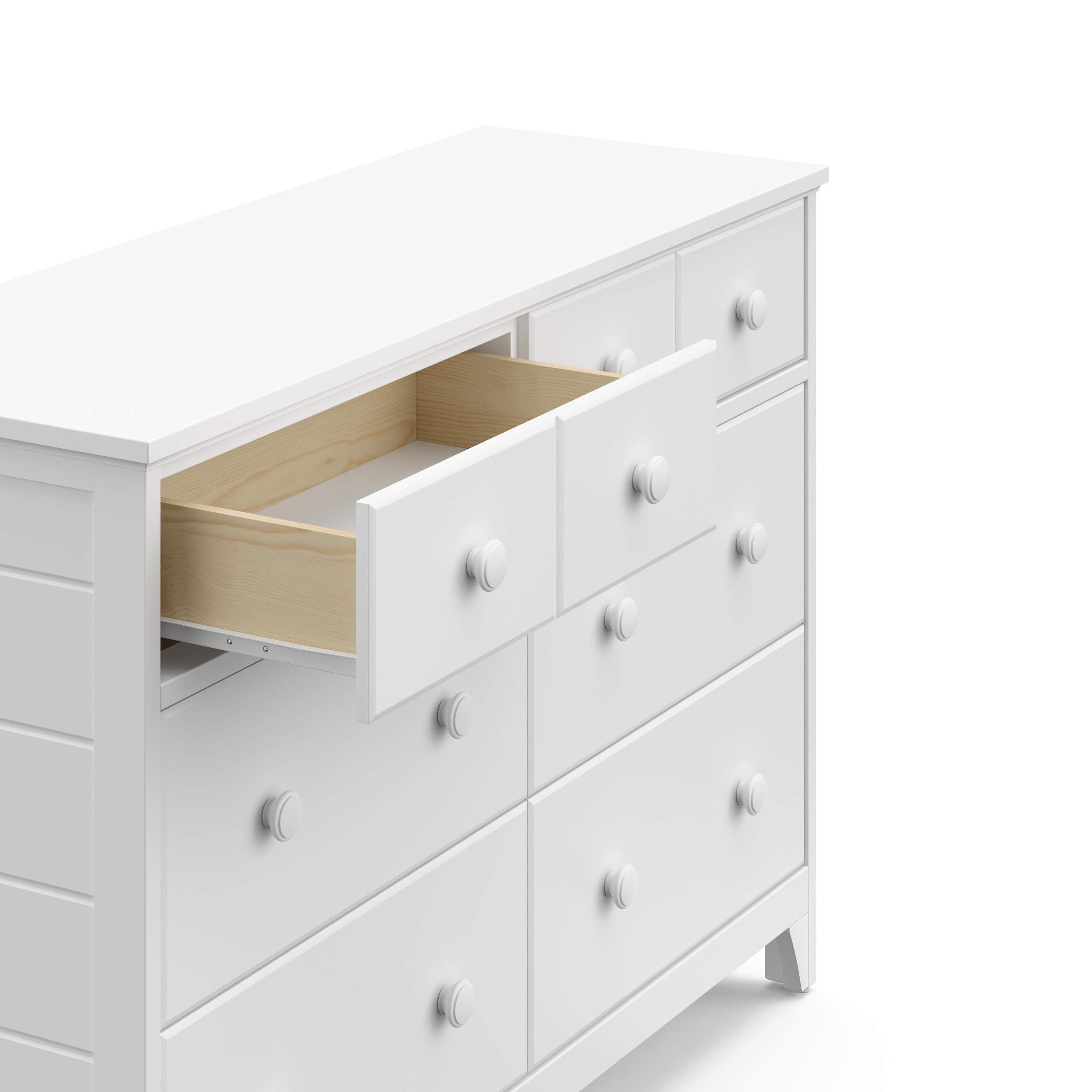 6 Drawer Dresser (White) – GREENGUARD Gold Certified Nursery D