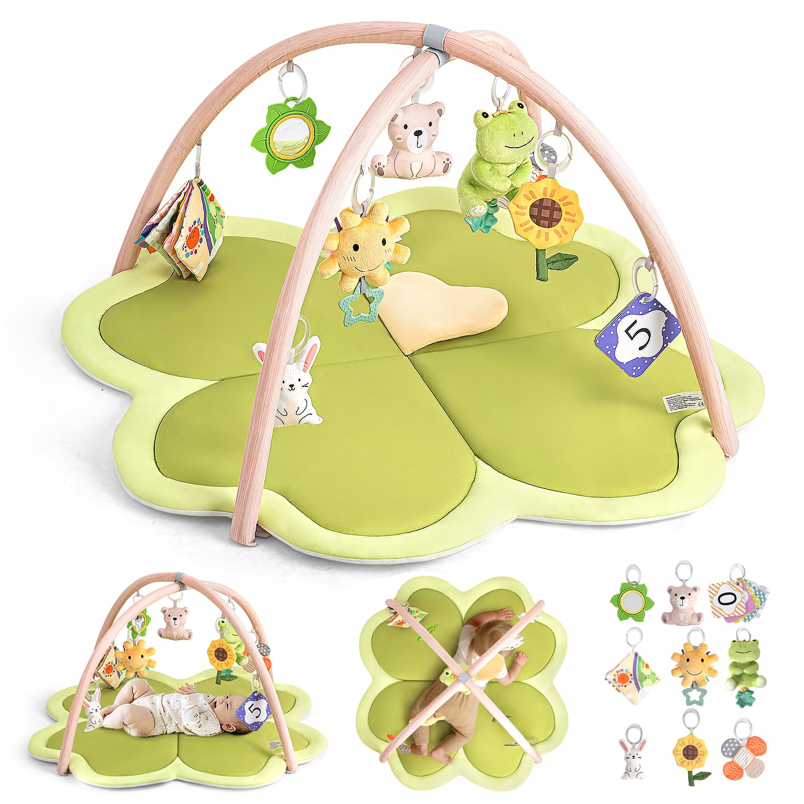 Baby Play Mat Activity Gym for Babies and Toddlers