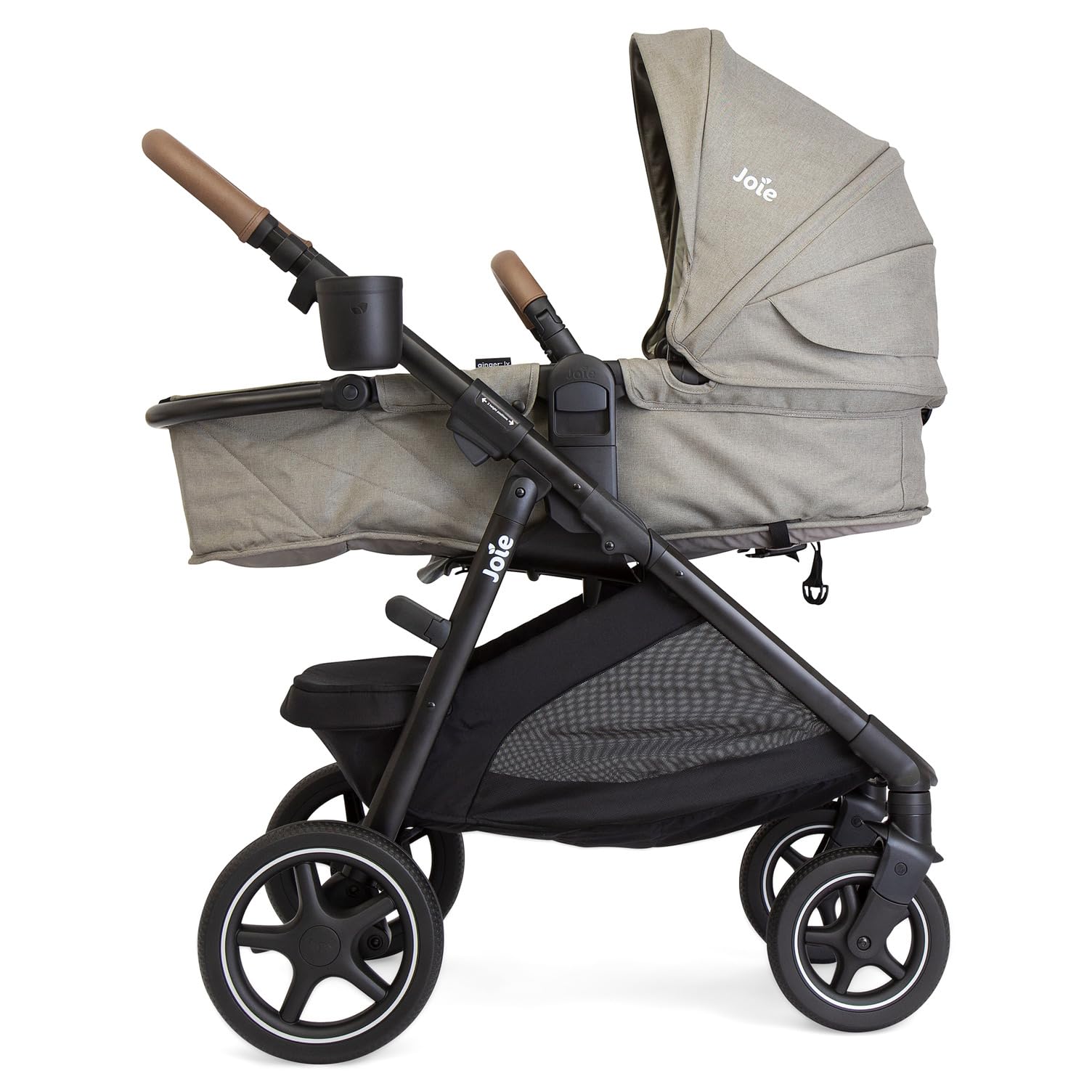 4-in-1 One-Hand Pramette Stroller - Convertible Pramette & Stroller