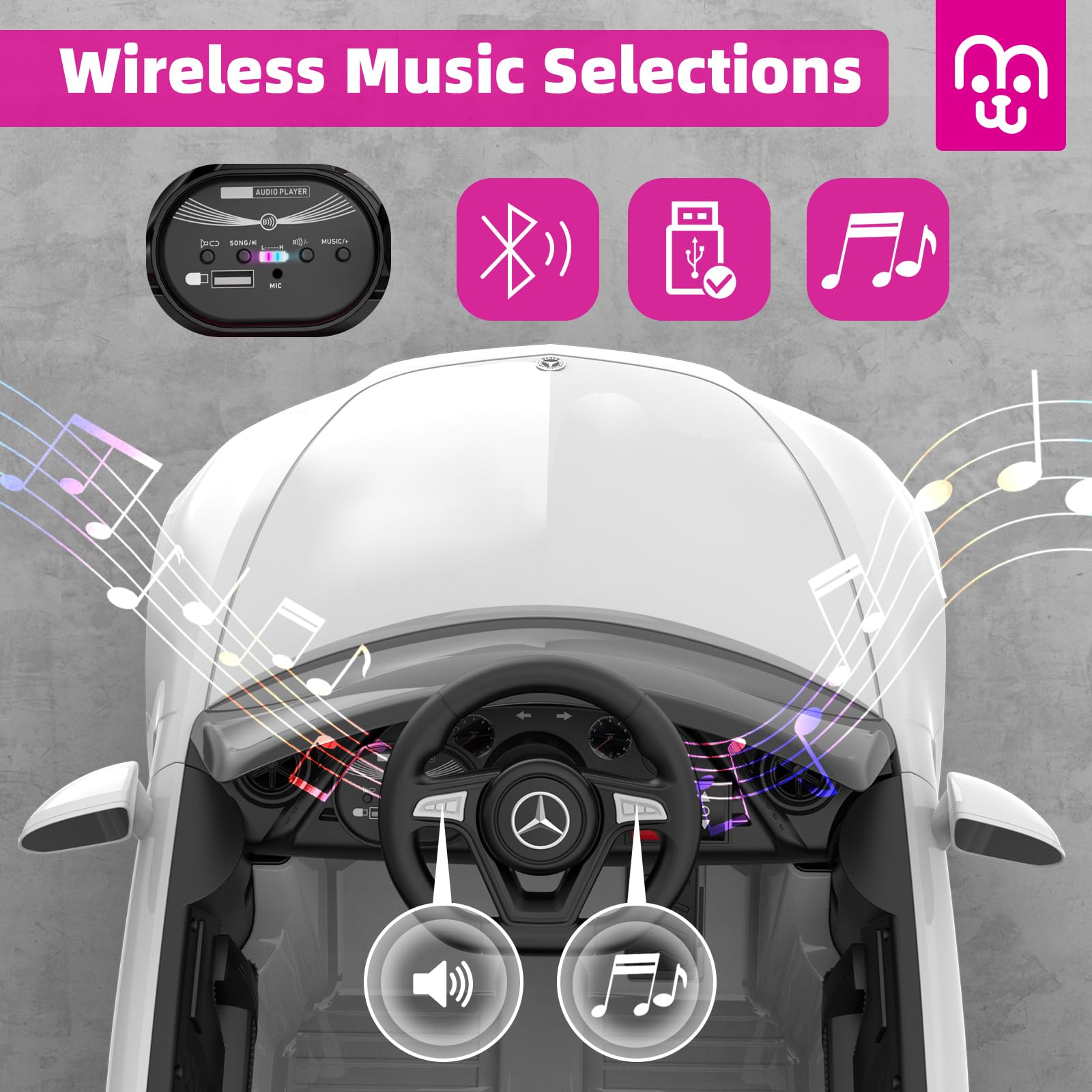 12V Electric Ride-On Car with Remote Control
