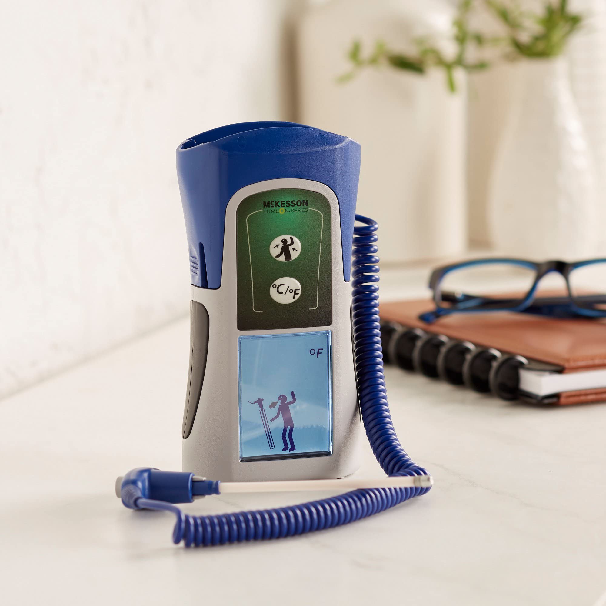 LUMEON Electronic Thermometer, Oral, Axillary - 4-Second Reading, Dual Scale