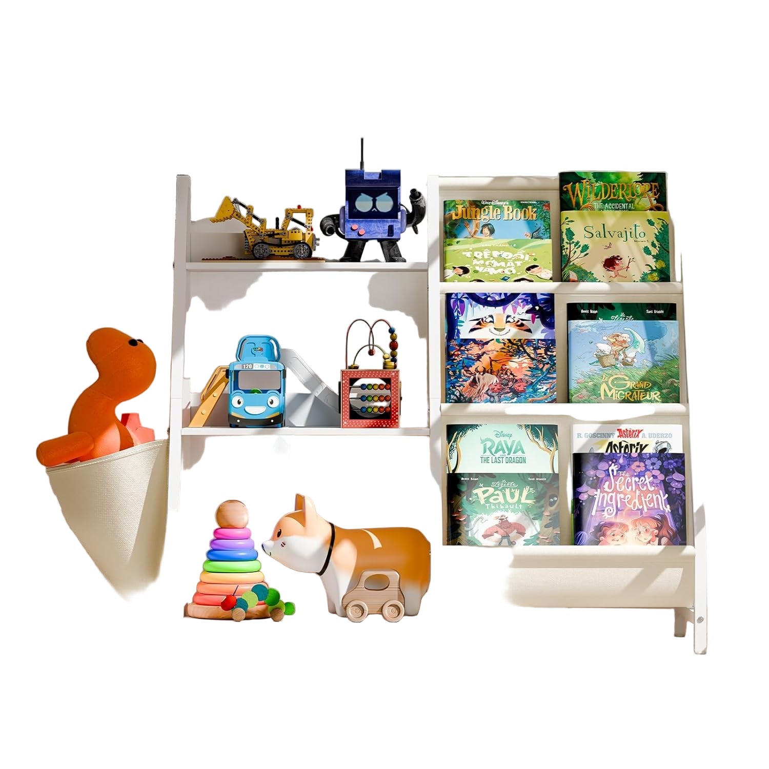 Toy Organizer, 3 Tier Toy Storage for Kids, Montessori