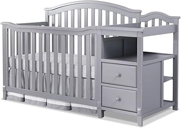 SORELLE FURNITURE Berkley Crib and Changer with Slat Panel