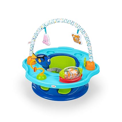 3-in-1 SuperSeat Playful Paradise, Baby Activity Seat with Toys