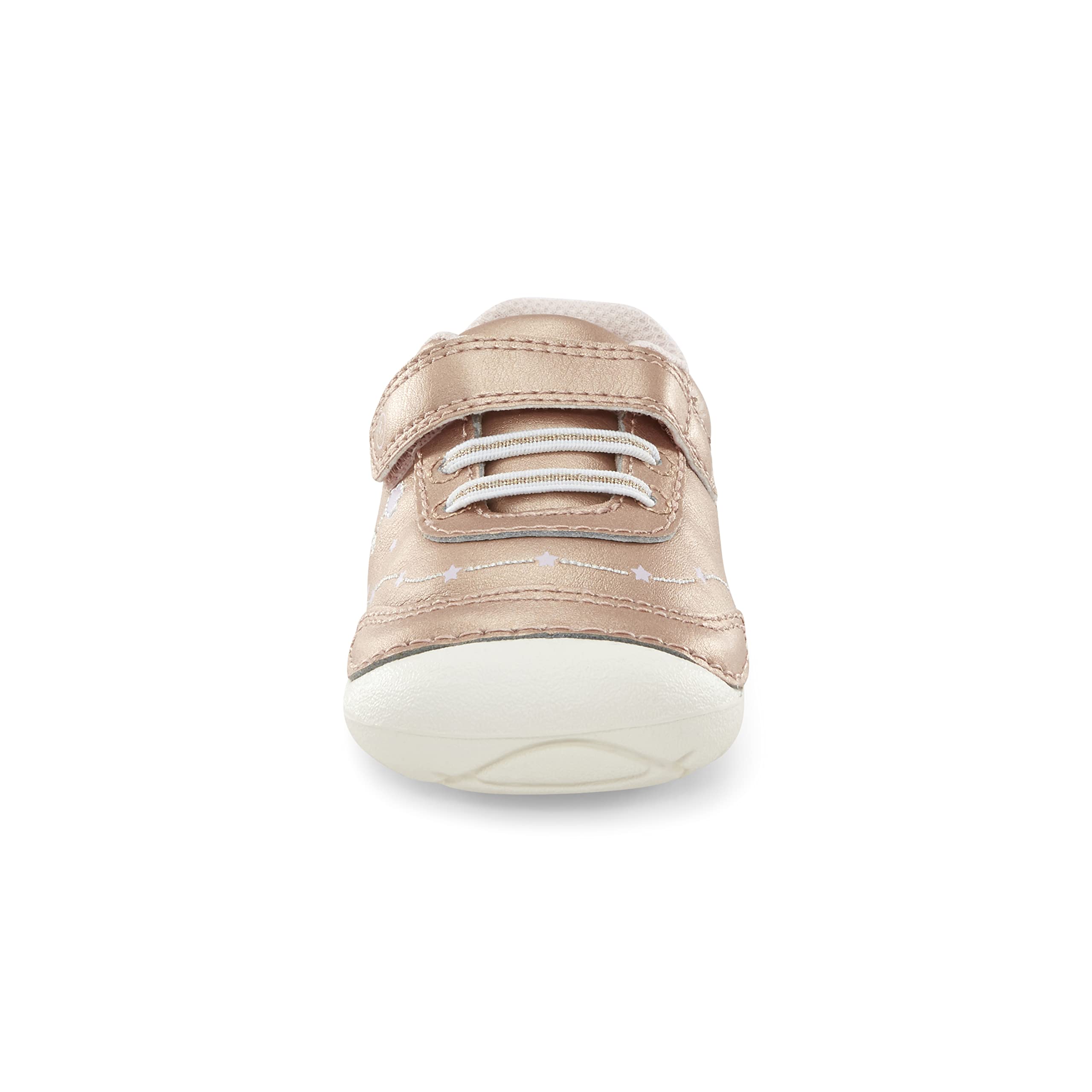 Stride Rite Baby Girls Soft Motion Adalyn First Walker Shoe, Rose Gold, 3.5 Infant US