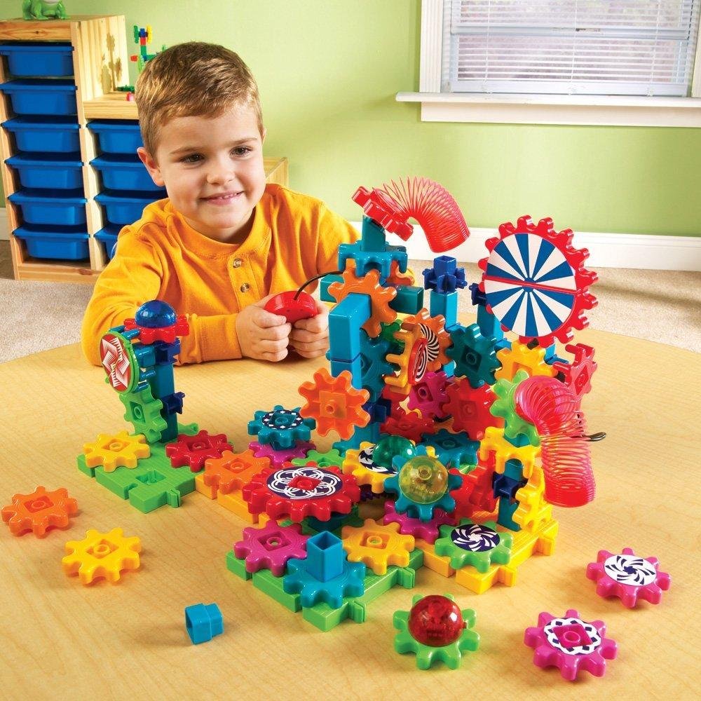 Learning Resources Gears! Gears! Gears! Lights & Action Building Set