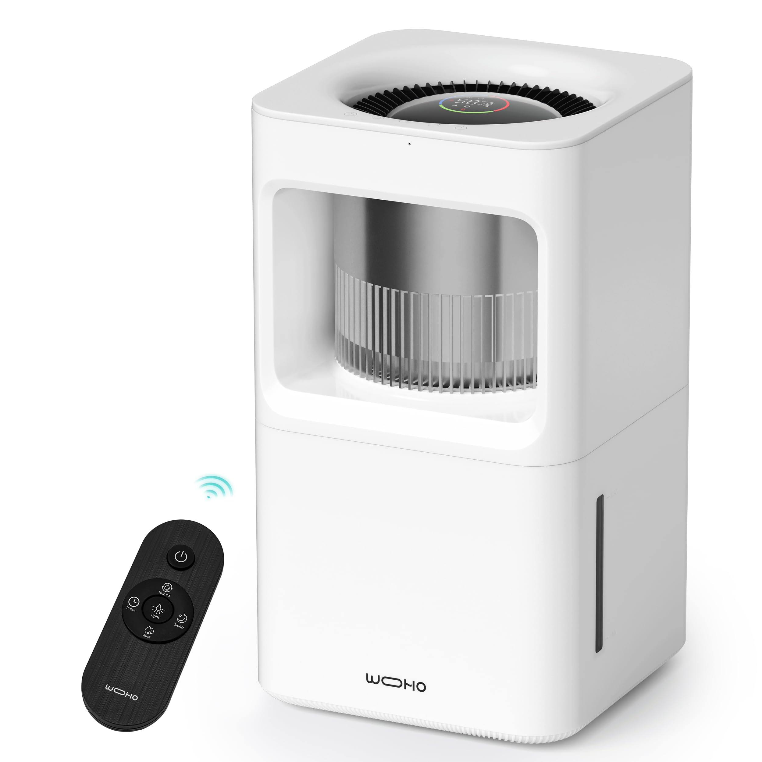 Evaporative Humidifier for Bedroom, 2.11Gal/8L Quiet Humidifiers Large Room