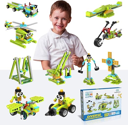 Coding Robot Kit for Kids Ages 6+, 200+ in 1 APP Control Dinosaur Robot Toy
