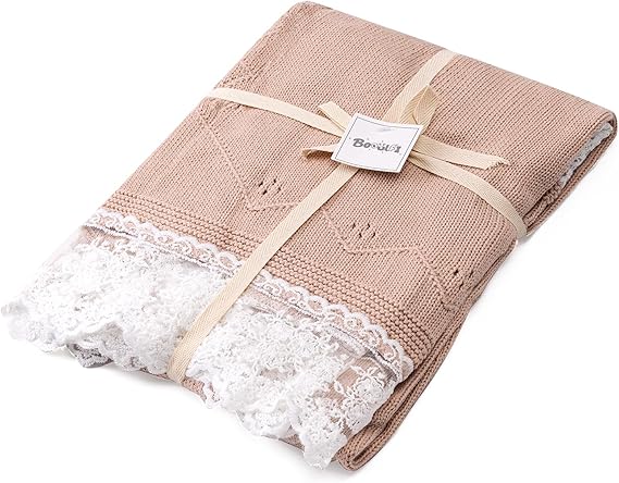 Blanket White Receiving Blanket Baptism Christening Towel