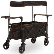 Hercules Stroller Wagon for 2 Kids Versatile Stroller Wagon with Canopy, Push/Pull Handles