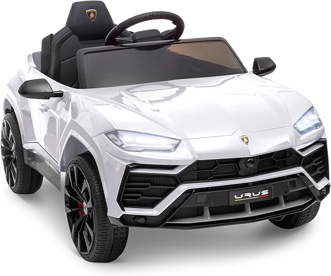 12V Licensed Lamborghini Urus Ride On Car, Electric SUV Car Power Wheel Toy