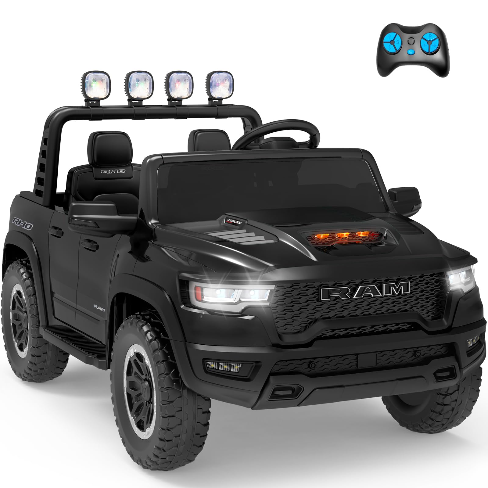 Electric Car for Kids, Licensed Ram 1500 RHO, 24V Ride on Toys for Big Kids