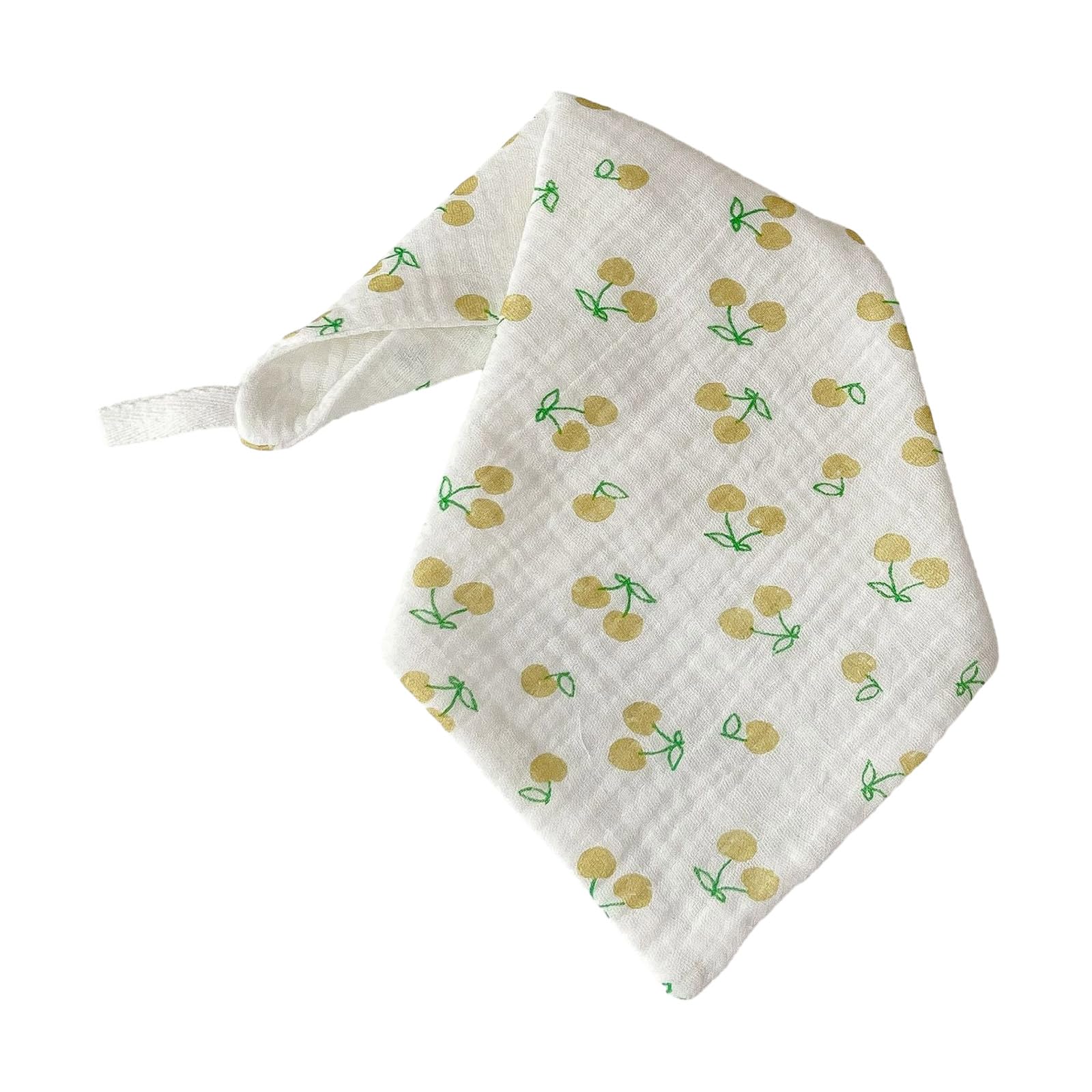 Baby Washcloth Square Baby Face-Towel Bibs for Girls & Boys 10"X10" Burp