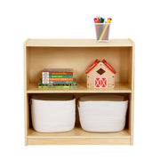 Montessori Toy Shelf, Kids Bookshelf and Toy Storage, Small Bookshelf for Kids