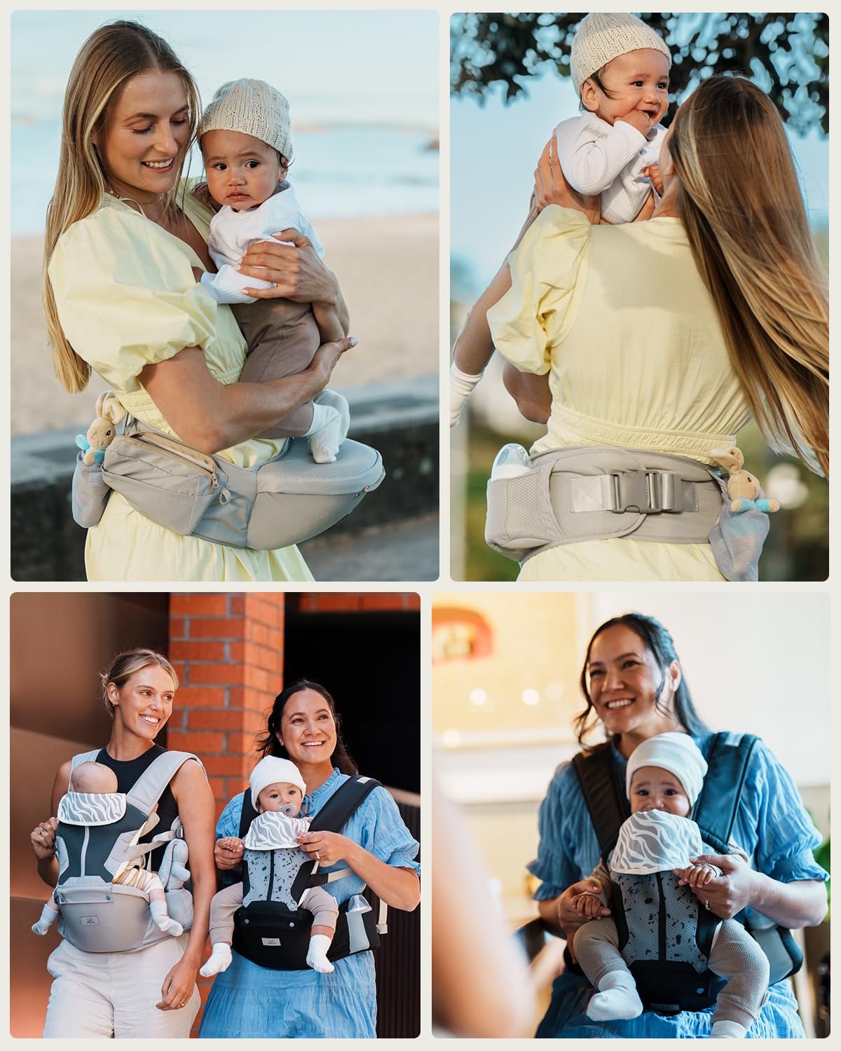 Baby Carrier, Safety-Certified 6-in-1 Baby Carrier Newborn to Toddler