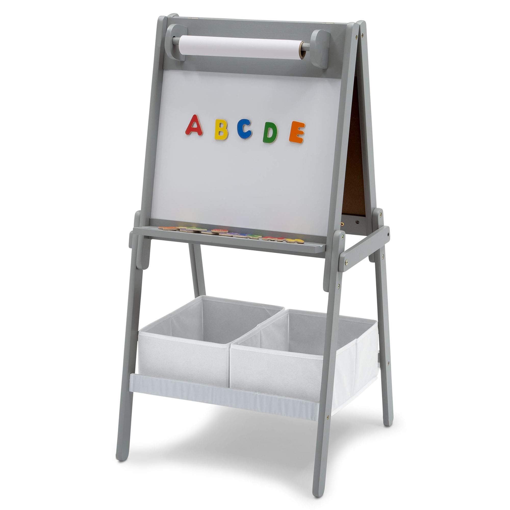 Children Chelsea Double-Sided Storage Easel with Paper Roll and Magnets