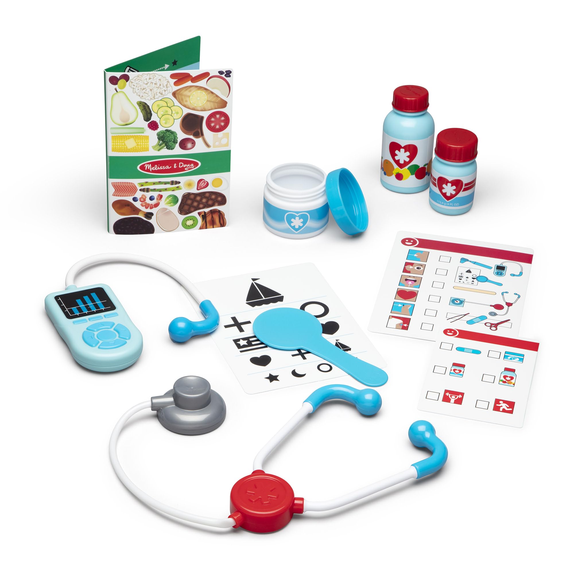 Get Well Doctor’s Kit Play Set – 25 Toy Pieces - Doctor Role Play Set