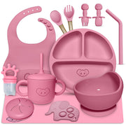 Baby Feeding Set - Baby Led Weaning Supplies with Sippy Cup
