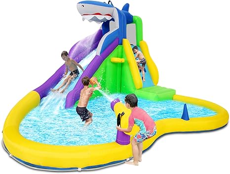 Bounce House for Big Kids 3-12 Years,Water Slide Bounce House,Inflatable Bounce Castle