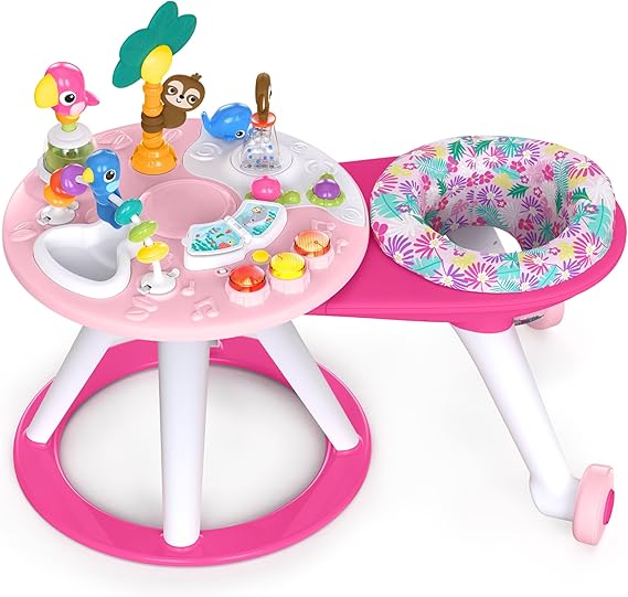 Around We Go 2-in-1 Baby Walker, Discovery Activity Center and Table