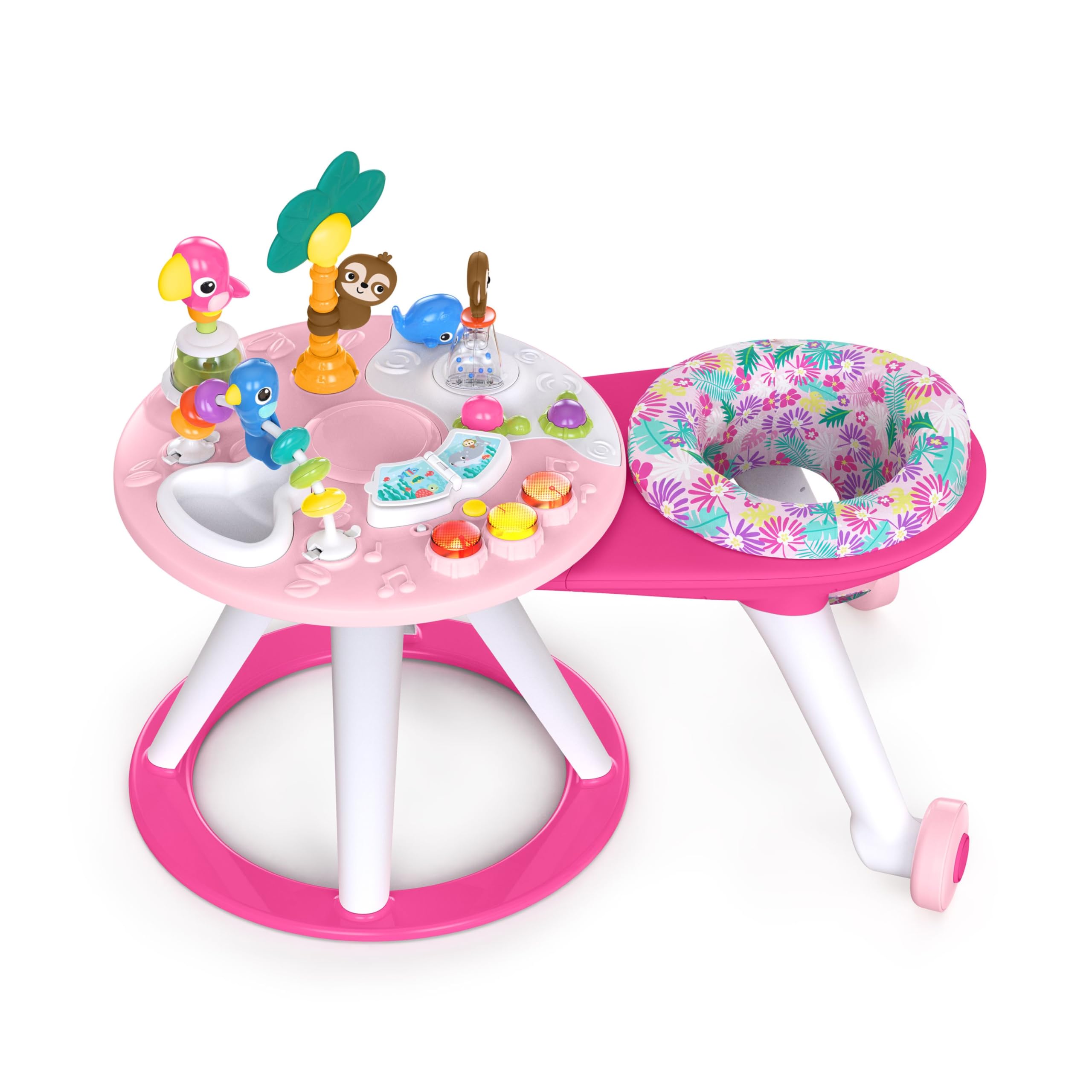 Around We Go 2-in-1 Baby Walker, Discovery Activity Center and Table
