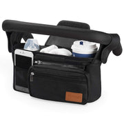 Universal Stroller Organizer with Insulated Cup Holder Detachable Phone Bag