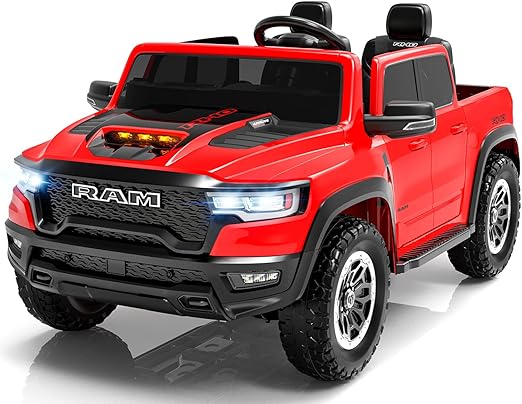 Electric Car for Kids, Licensed Ram 1500 RHO, 24V Ride on Toys for Big Kids
