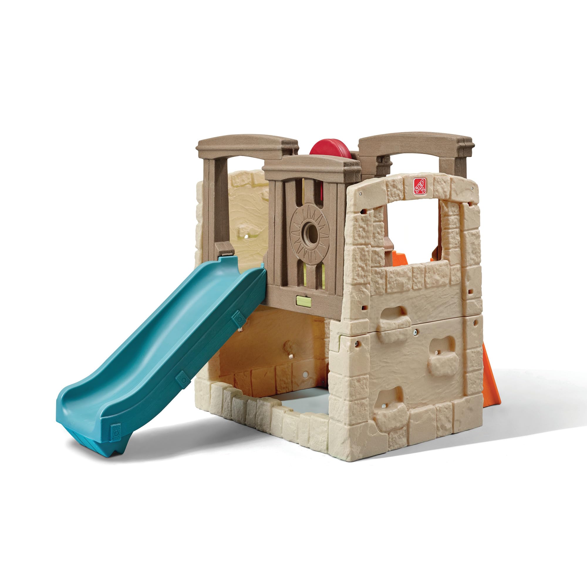 Woodland Climber II Kids Playset with Slide and Climbing Wall