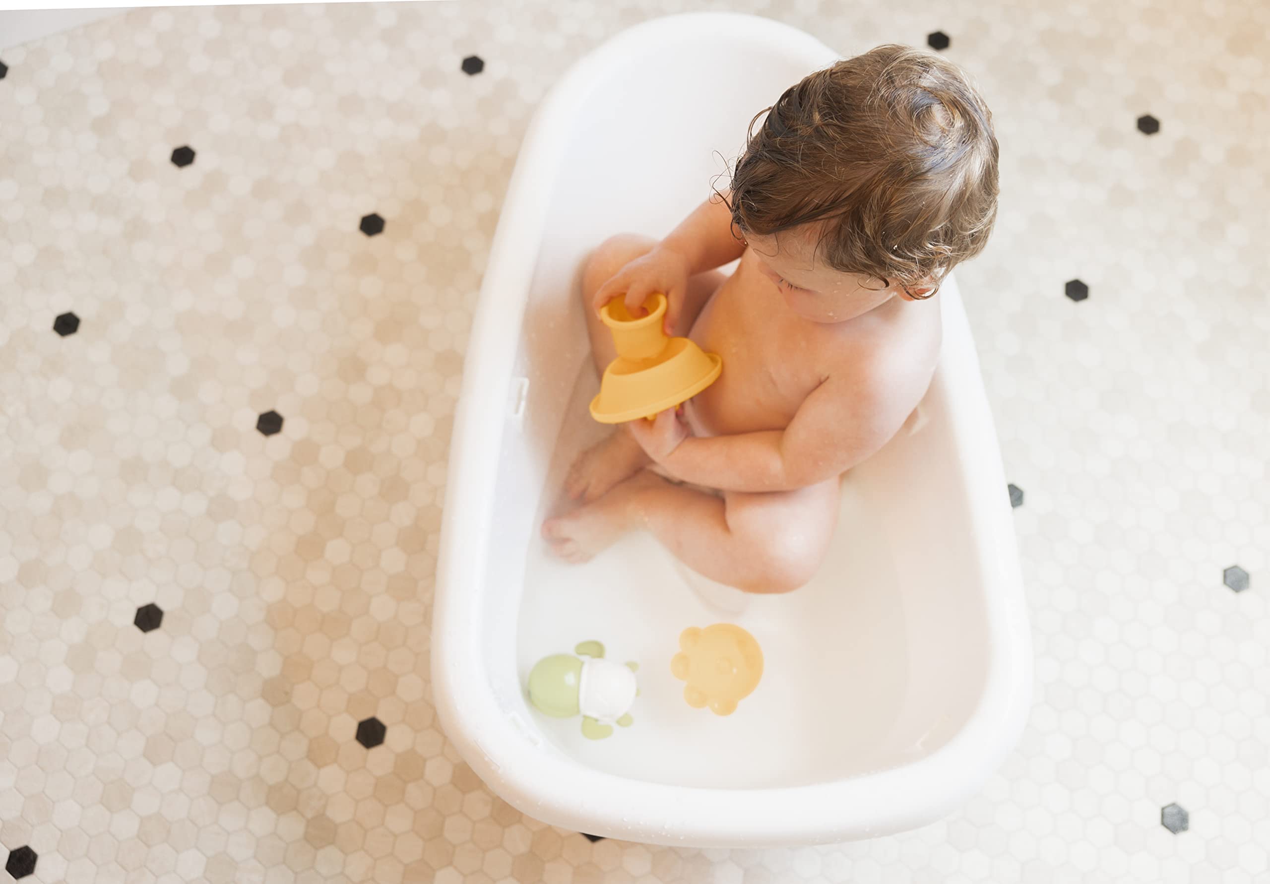 3-in-1 Adjustable Infant Bath Tub with Mesh Sling