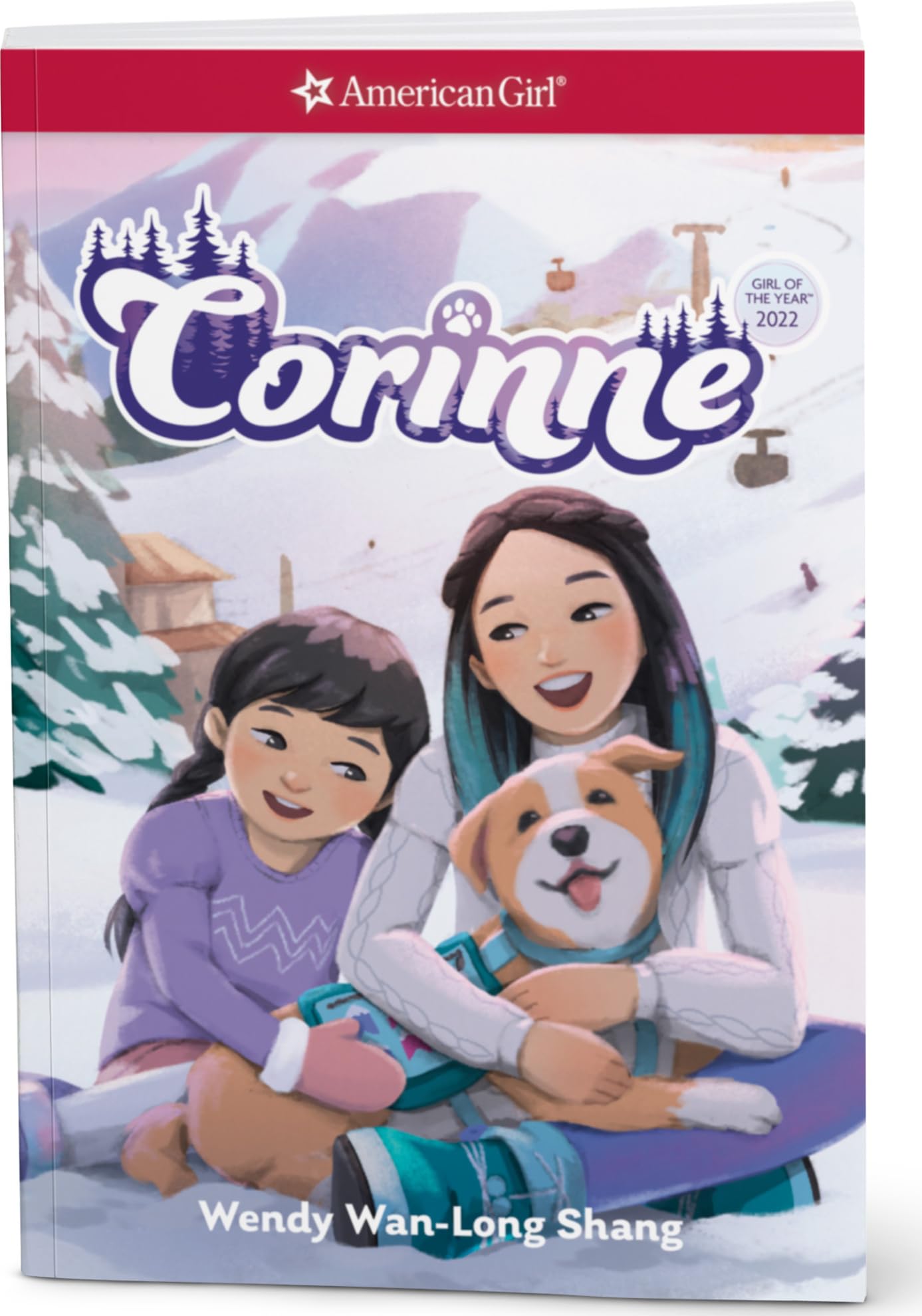 Corinne Tan Girl of the Year 2022 18-inch Doll and Book with Sweater, Leggings