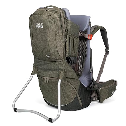 Baby Backpack Carrier, Upgraded Carrying System Baby Hiking Backpack Carrier