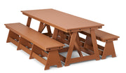 EverPlay 8325JC460 Large Outdoor Picnic Table for Kids - 60" x 23.5"